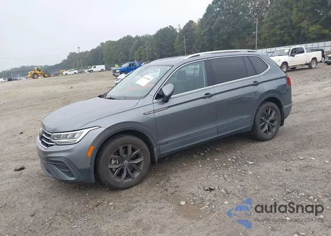 2022 Volkswagen Tiguan 2.0T Se z USA, uszkodzony, nr VIN 3VV3B7AX2NM058595